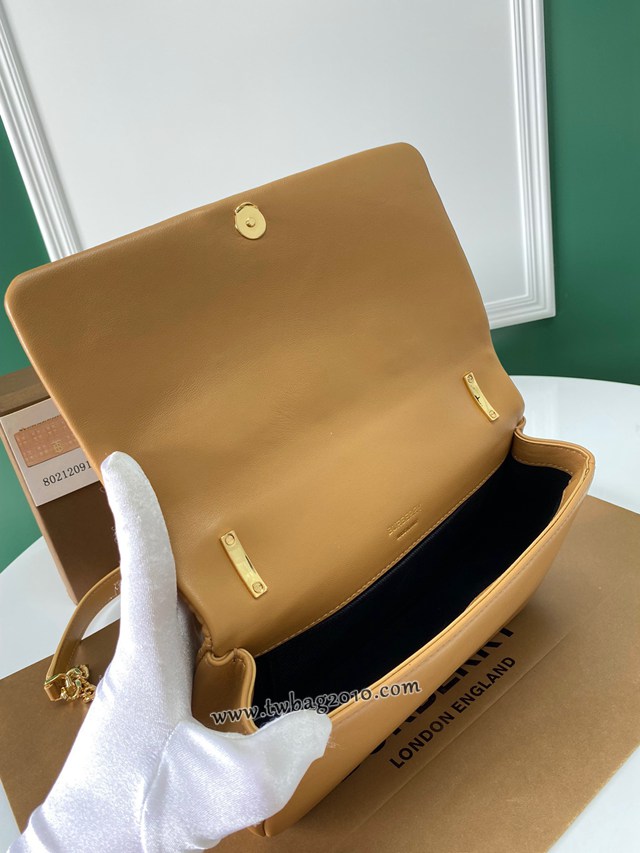 Burberry專門店新款羊皮小號TB蘿拉包 巴寶莉羔羊皮單肩斜挎女包 yxb1212